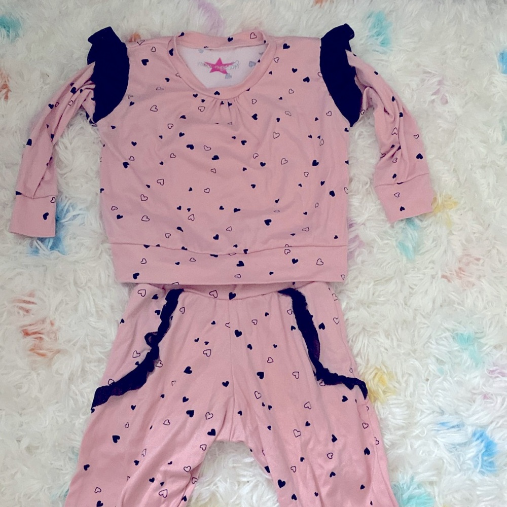 Matching Heart set size 18-24 months